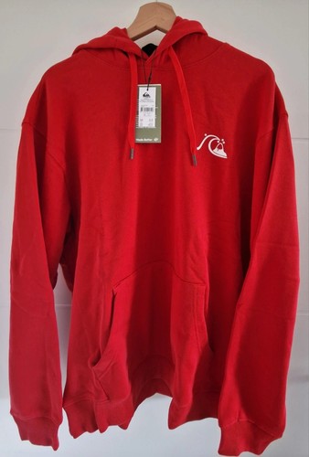 Quiksilver hoodie red - hoodie,