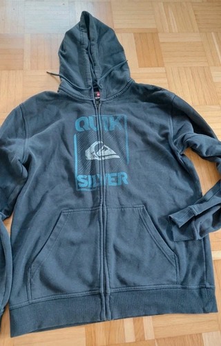 Sweatjacke blau von quiksilver - sweatjacke,